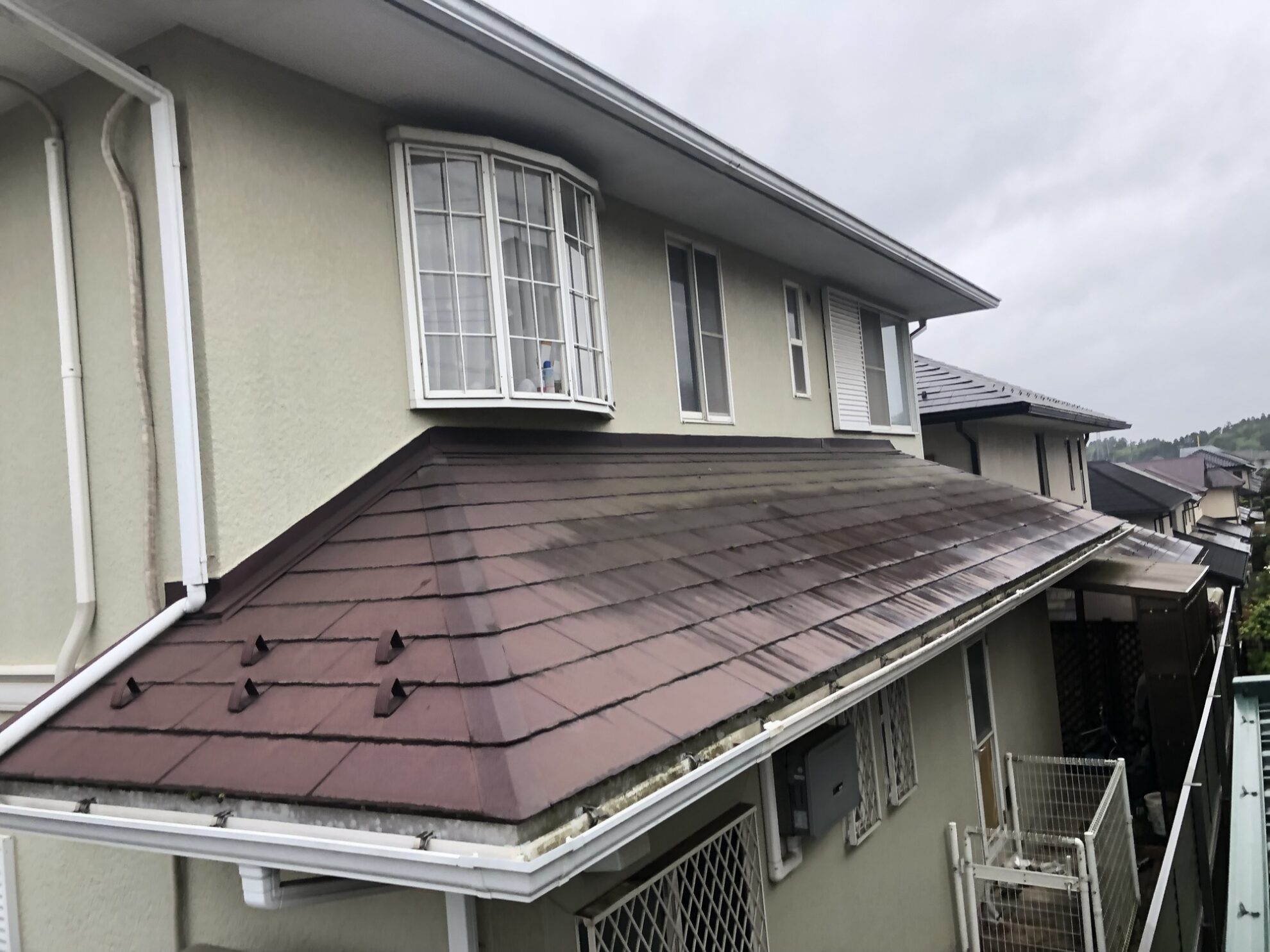 佐倉市B様邸 外壁塗装工事前の屋根