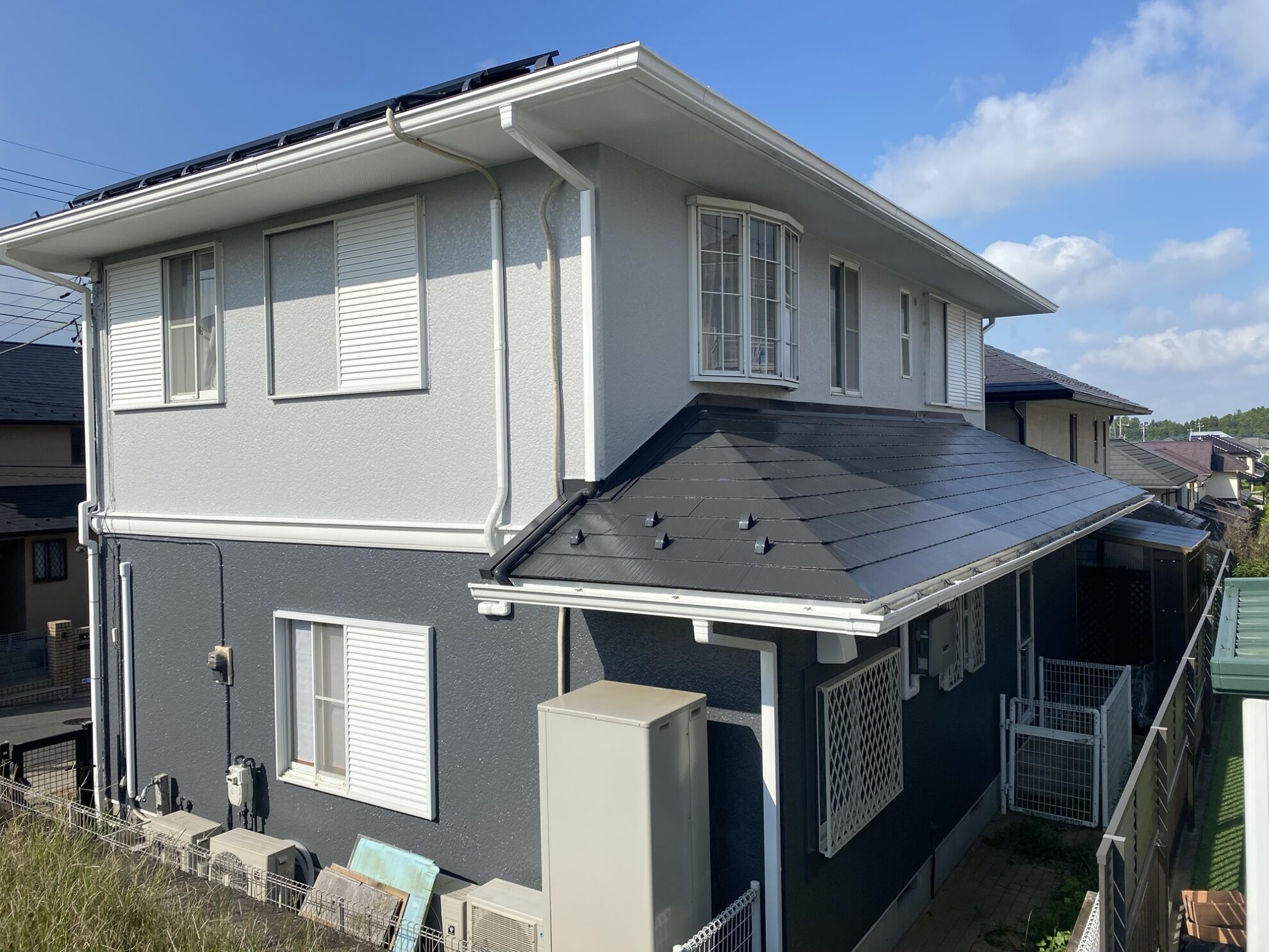 佐倉市B様邸 外壁塗装後の全景｜ファインパーフェクトトップ仕上げの上品なツヤ｜ペイントホームズ船橋店